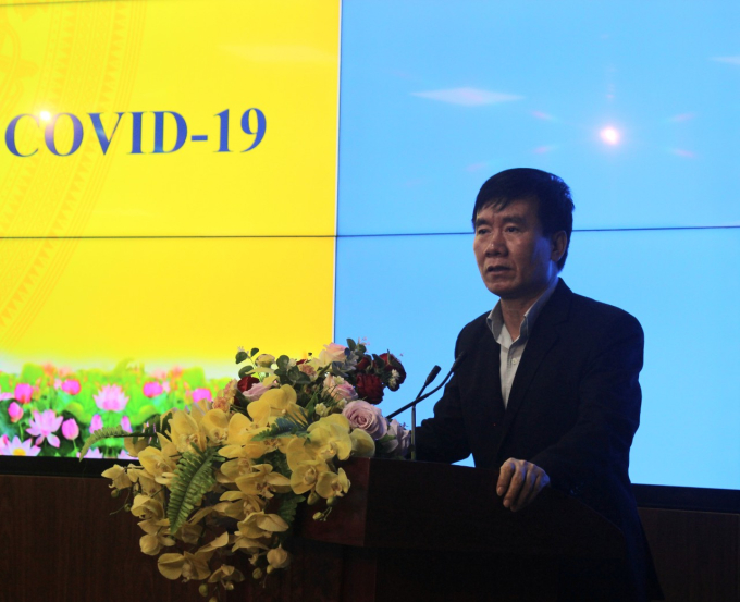 Phó Giám đốc Sở Y tế tỉnh Bắc Ninh Nguyễn Chí Hành phát biểu tại buổi Khai trương.