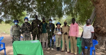Chuyện của nữ quân nhân Việt Nam đi tuần tra tại Nam Sudan