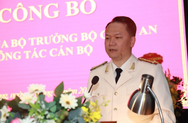 Công an tỉnh Bắc Giang có tân Phó Giám đốc