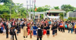 Lễ hội mừng lúa mới của đồng bào Xơ Đăng tại huyện Cư M’gar