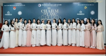 Mãn nhãn với Top 20 nữ sinh Đại học Luật Hà Nội tại Charm of Law 2022