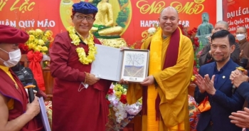 Bắc Ninh: Đức Gyalwang Drukpa thăm chùa Phật Tích