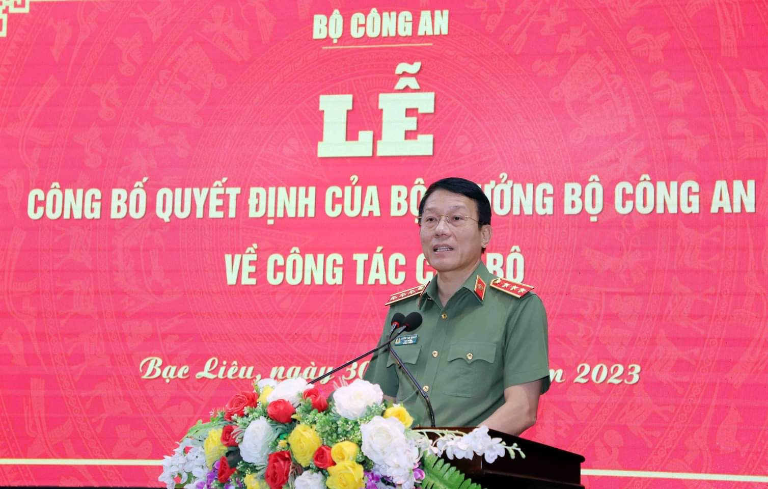 Thứ trưởng Lương Tam Quang.