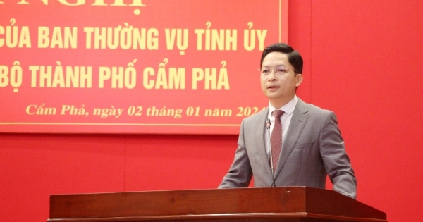 Ông Phạm Lê Hưng giữ chức Phó Bí thư Thành ủy Cẩm Phả