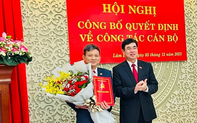 Tỉnh Lâm Đồng có tân Phó Chủ nhiệm Ủy ban Kiểm tra Tỉnh ủy