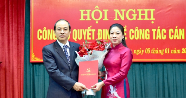 Tuyên Quang có tân Phó Trưởng ban Nội chính Tỉnh ủy