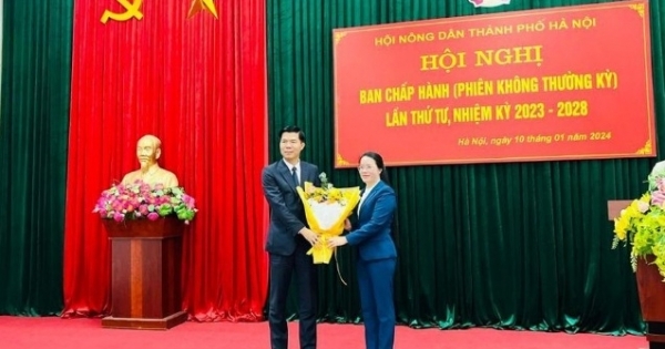 Ông Nguyễn Nguyên Hùng giữ chức Phó Chủ tịch Hội Nông dân TP Hà Nội