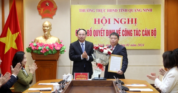 Trưởng Ban Quản lý KKT Quảng Ninh làm Chánh Văn phòng HĐND tỉnh