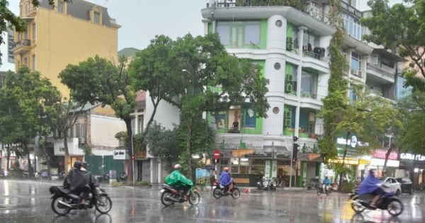 Thời tiết hôm nay: Hà Nội lại mưa phùn