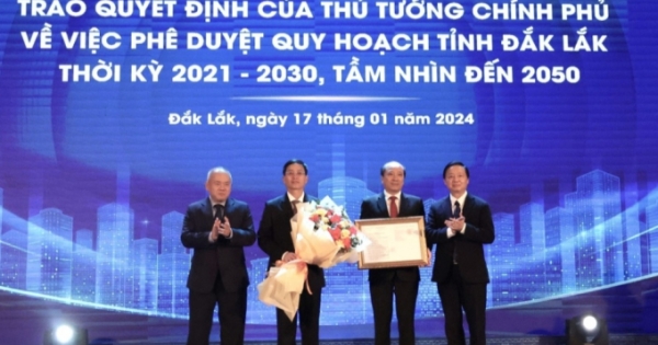 Công bố quy hoạch tỉnh Đắk Lắk thời kỳ 2021- 2030 tầm nhìn đến năm 2050