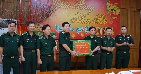 Quân ủy Trung ương chúc Tết Bộ đội Biên phòng tỉnh Bà Rịa – Vũng Tàu