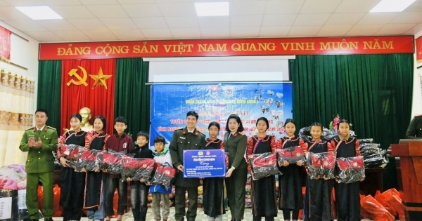 Hành trình tình nguyện mùa Đông 2023 của Trường Cao đẳng An ninh nhân dân I