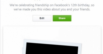 Tính năng mới FriendsDay của Facebook