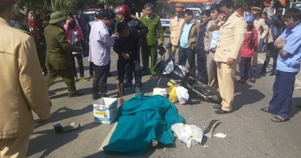 Tuyên Quang: Điều khiển xe máy tốc độ cao, 5 người thương vong