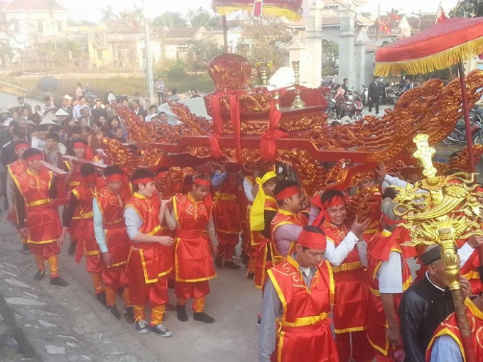 Nam Định: Tưng bừng khai hội lễ Tế Th&aacute;nh đầu xu&acirc;n năm mới