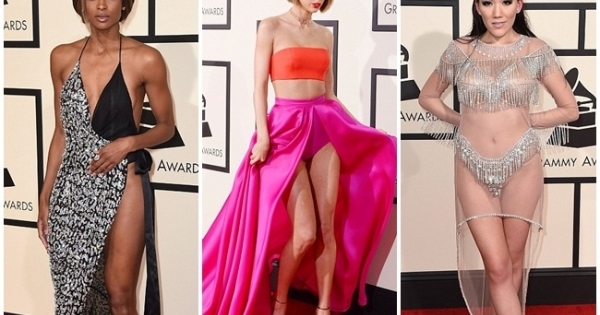 Loạt trang phục “nóng bỏng mắt” của sao Hollywood tại Grammy 2016