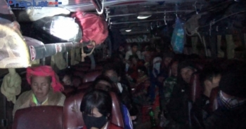 Ninh Bình: Phát hiện xe khách chở quá 27 người