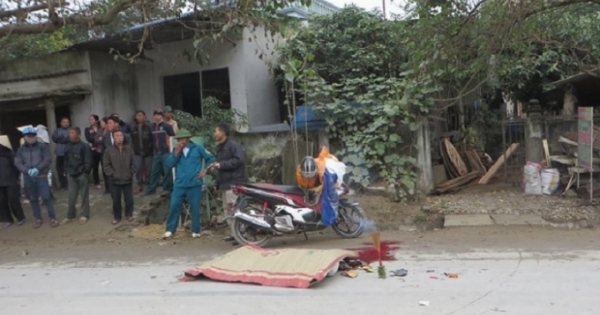 Nghệ An: Cán chết người, tài xế lái xe bỏ trốn