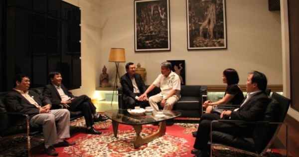 Bộ trưởng Hà Hùng Cường bắt đầu thăm và làm việc tại Campuchia