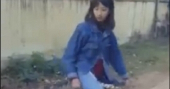 Bắc Giang: Lại xuất hiện clip nữ sinh bị bắt quỳ và đánh dã man