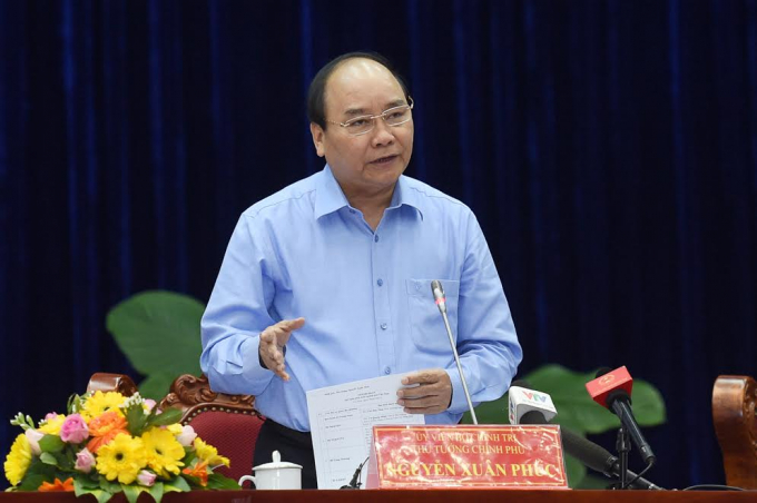 Thủ tướng Nguyễn Xu&acirc;n Ph&uacute;c: Việt Nam phấn đấu trở th&agrave;nh một c&ocirc;ng xưởng sản xuất t&ocirc;m của thế giới