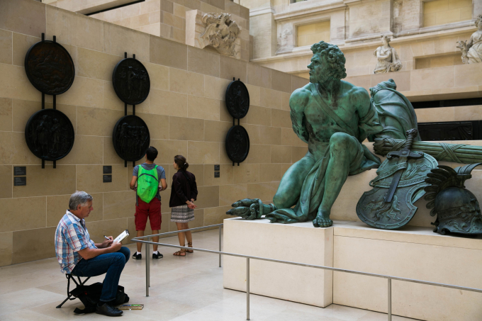Đến với Bảo t&agrave;ng nghệ thuật Louvre của Pari - Thủ đ&ocirc; nước Ph&aacute;p