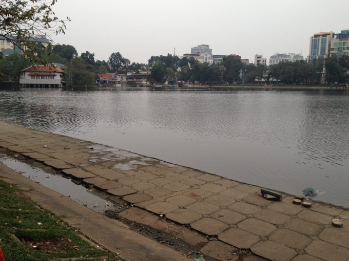 Khu vực hồ Thiền Quang, Hai B&agrave; Trưng, H&agrave; Nội.