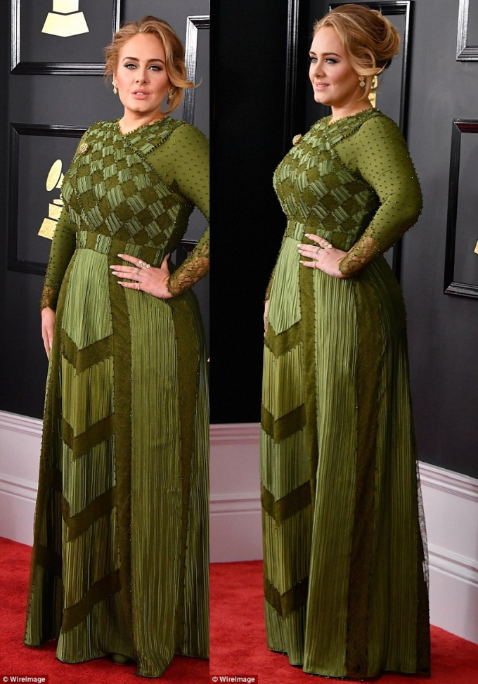 Jennifer Lopez, Adele, Rihanna thống trị thảm đỏ Grammy 2017