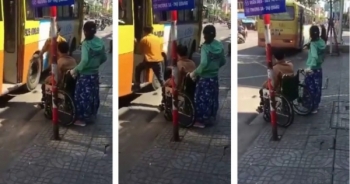 Phẫn nộ với tài xế xe buýt từ chối chở người khuyết tật
