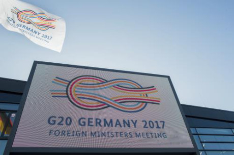 Hội nghị bộ trưởng ngoại giao nh&oacute;m c&aacute;c nước G20 họp tại Bonn, Đức hướng tới th&uacute;c đẩy thế giới kết nối. Ảnh: Taiwwannews.com.
