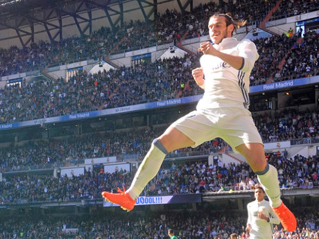 Gareth Bale đ&atilde; phải chờ đợi rất l&acirc;u để ăn mừng b&agrave;n thắng