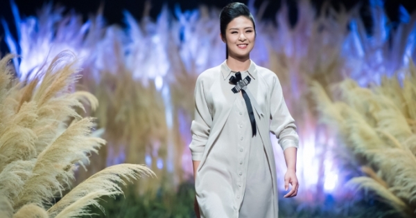Hoa hậu Ngọc Hân gây ấn tượng với bộ sưu tập thời trang thu đông