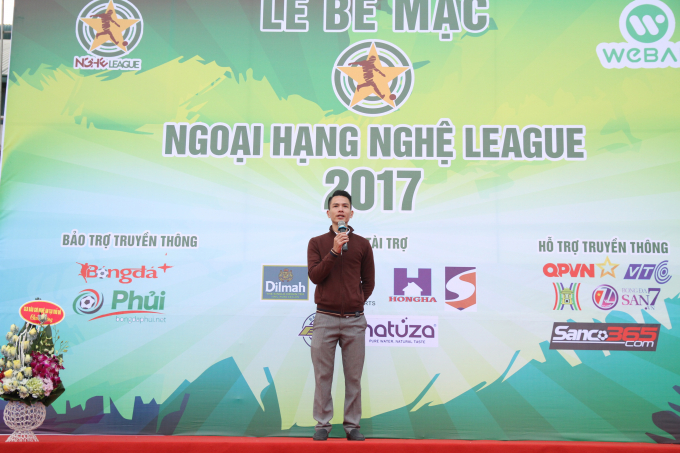 &Ocirc;ng Nguyễn Quang Hiếu Trưởng BTC giải Nghệ League 2017 chia sẻ về mua giải năm nay.