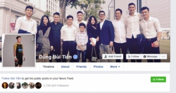 Instagram của các cầu thủ U23 Việt Nam tuy chưa có dấu xanh nhưng không thể làm giả