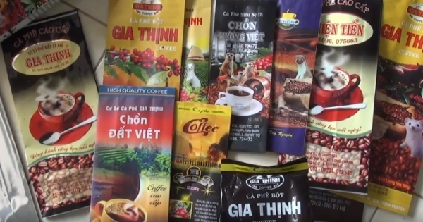 Kiên Giang: Phát hiện hơn 300kg cà phê trộn phụ gia không rõ nguồn gốc