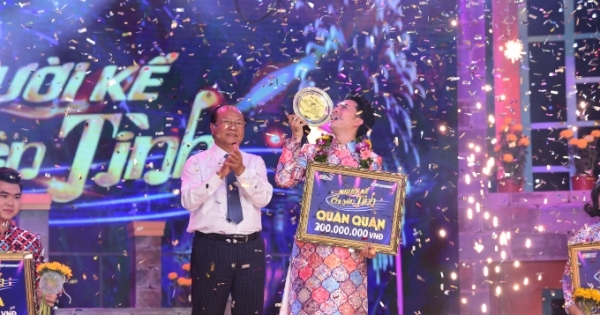 Nam Cường đoạt giải quán quân Người Kể Chuyện Tình mùa đầu tiên