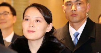 Em gái lãnh đạo Triều Tiên tới Hàn Quốc
