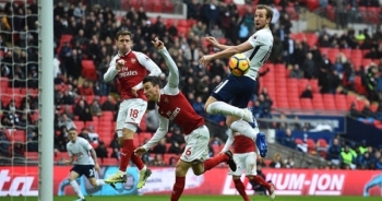 Vòng 27 Ngoại Hạng Anh: Harry Kane lập công, Tottenham thắng tối thiểu Arsenal ở trận derby London