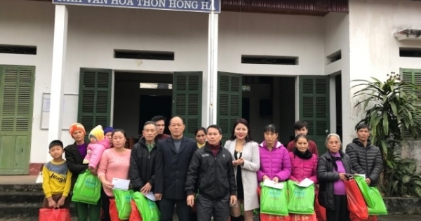 Nhịp cầu Plus mang quà Tết cho người nghèo ở Văn Yên - Yên Bái