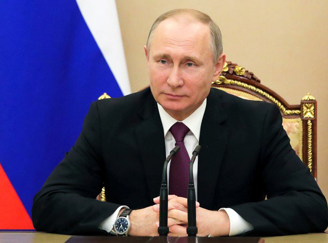 Tổng thống Nga Vladimir Putin. (Ảnh: NYT)