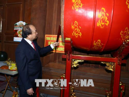 Thủ tướng Nguyễn Xu&acirc;n Ph&uacute;c dự Lễ kỷ niệm 229 năm chiến thắng Ngọc Hồi &ndash; Đống Đa