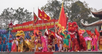 Lễ hội gò Đống Đa tái hiện chiến thắng lịch sử của vua Quang Trung