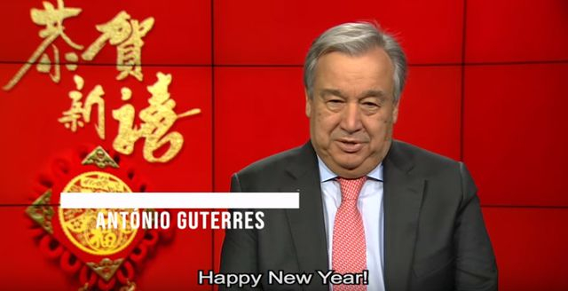 Tổng thư k&yacute; Li&ecirc;n Hợp Quốc Antonio Guterres ch&uacute;c mừng năm mới &acirc;m lịch&nbsp;