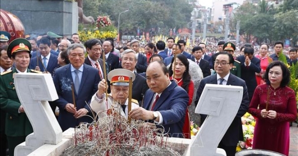 Thủ tướng Nguyễn Xuân Phúc dự Lễ hội kỷ niệm 230 năm chiến thắng Ngọc Hồi - Đống Đa