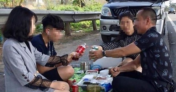 Phạt tài xế mở tiệc gia đình trên cao tốc Nội Bài - Lào Cai