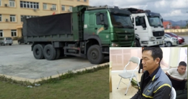 Quảng Ninh: Một nhóm đối tượng ngang nhiên điều xe tải trộm hơn 100 tấn than