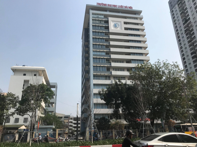 Đại học Luật H&agrave; Nội
