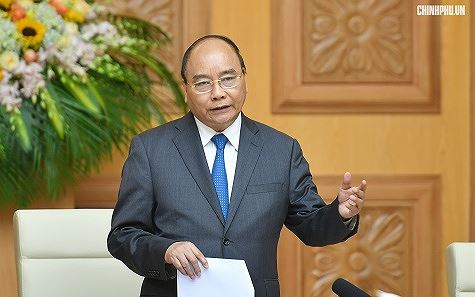Thủ tướng Nguyễn Xu&acirc;n Ph&uacute;c ph&aacute;t biểu tại Hội nghị