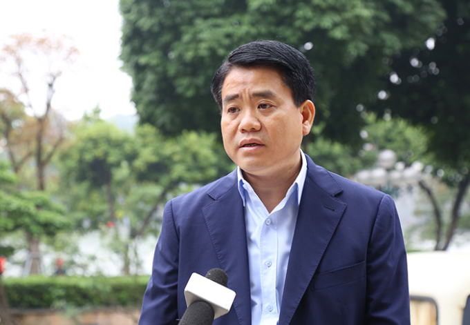 Chủ tịch UBND TP H&agrave; Nội Nguyễn Đức Chung