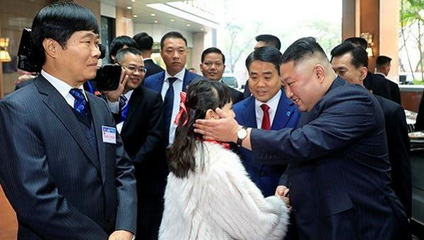 Chủ tịch Triều Ti&ecirc;n Kim Jong Un đ&atilde; đến Việt Nam. Ảnh: TTXVN